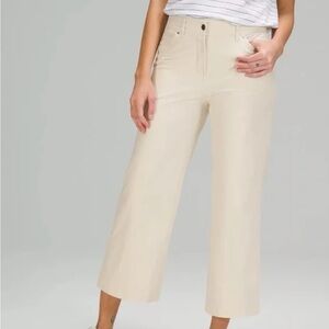 Lululemon NWT city sleek wide leg pants